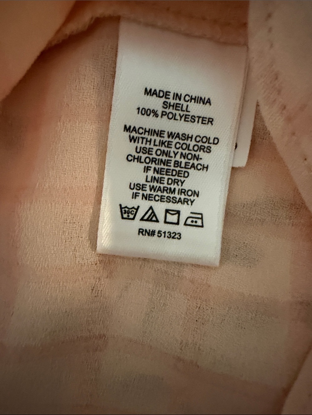 1. State Pink Button-Front Ruffle Blouse - Picture 8 of 8